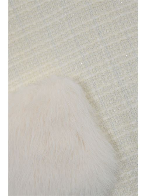 Abito in boucle' bianco NO SECRETS | 243NS267LATTE